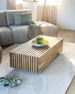 Eleonora Salontafel Tom 130x60 - naturel Best