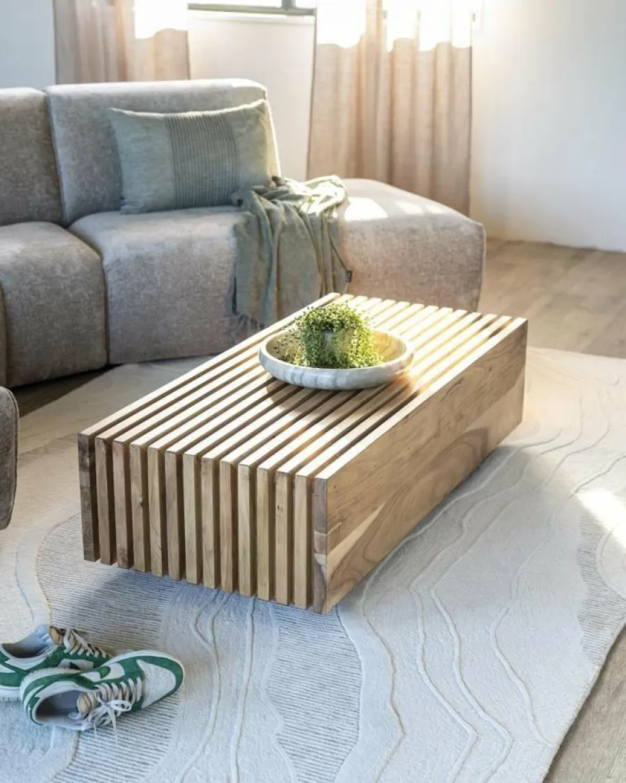 Eleonora Salontafel Tom 130x60 - naturel Best