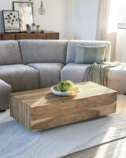 Eleonora Salontafel Tom 130x60 - naturel Best