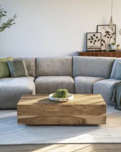 Eleonora Salontafel Tom 130x60 - naturel Best