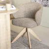 Eleonora Stoel Connor naturel - bruin Donna Discount