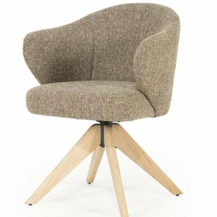 Eleonora Stoel Connor naturel - bruin Donna Discount