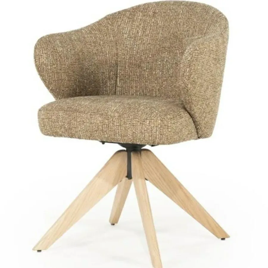 Eleonora Stoel Connor naturel - mosterd Donna New