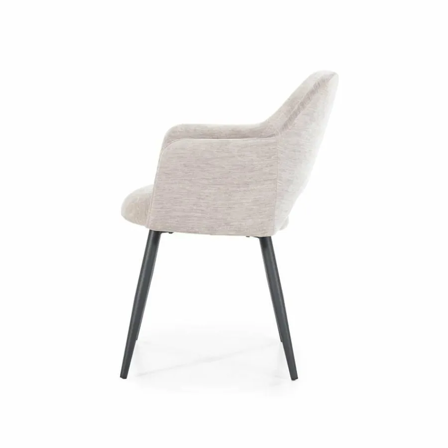 Eleonora Stoel Esmee met armleuning - beige Mellow Clearance