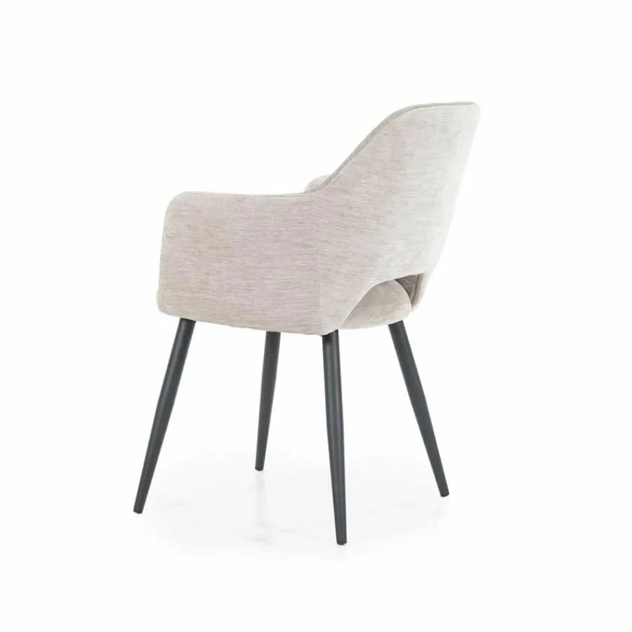 Eleonora Stoel Esmee met armleuning - beige Mellow Clearance