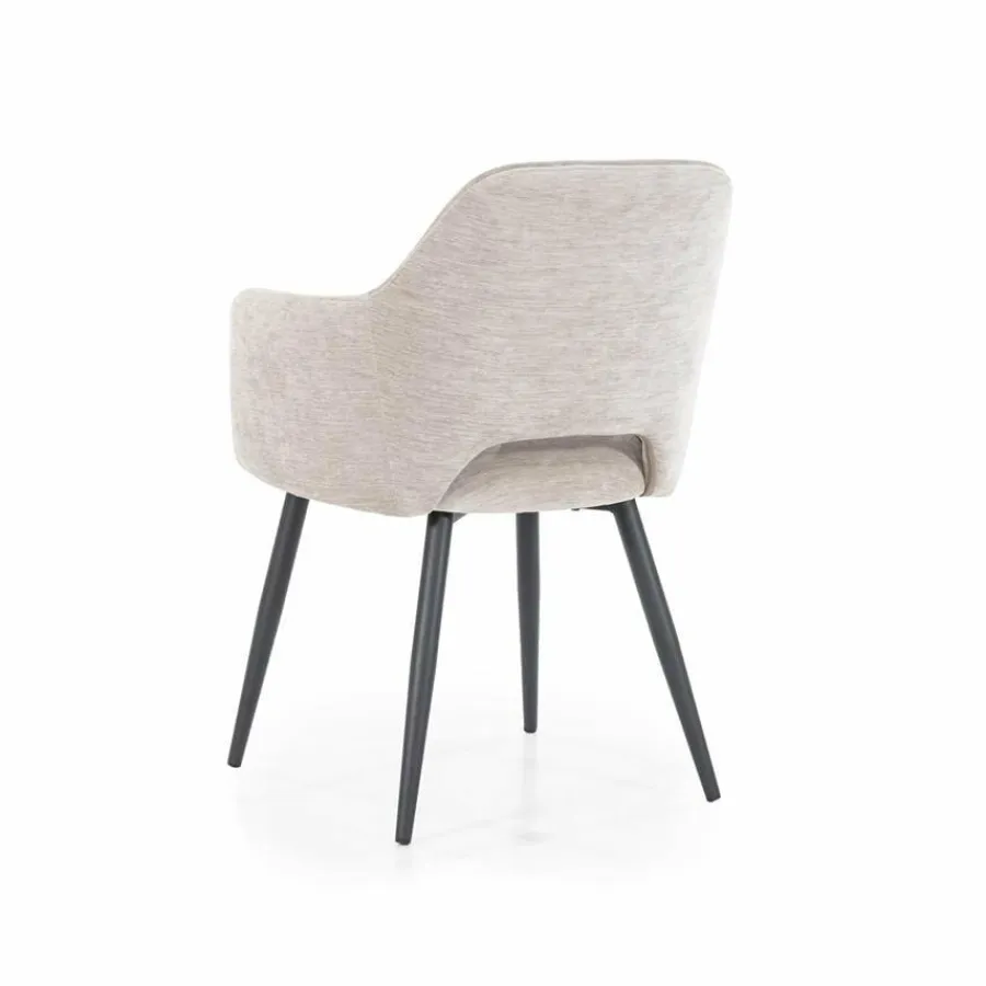 Eleonora Stoel Esmee met armleuning - beige Mellow Clearance