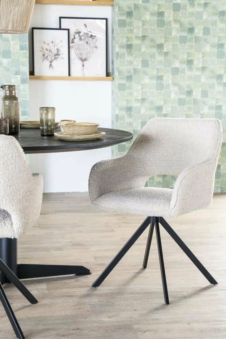 Eleonora Stoel Fabio - beige Spark Best