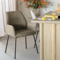 Eleonora Stoel Indy - mosterd Donna Online