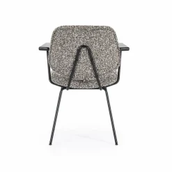 Eleonora Stoel Jon met arml - taupe Maywood Discount