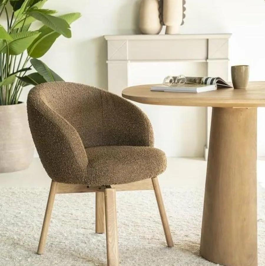 Eleonora Stoel Livia - bruin Hush Discount
