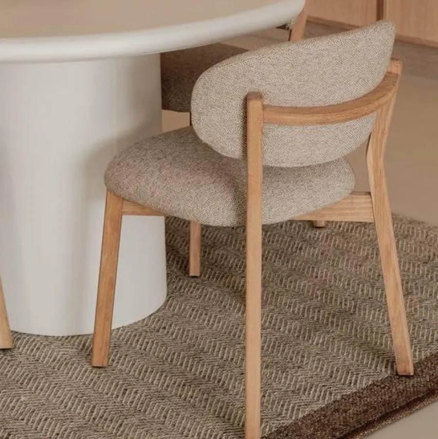 Eleonora Stoel Mikky naturel - taupe Moon Outlet