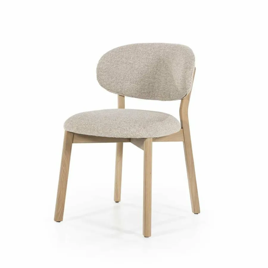 Eleonora Stoel Mikky naturel - taupe Moon Outlet