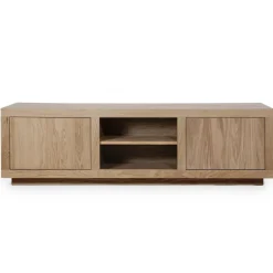 Eleonora TV meubel Helsinki 160 cm - lichtbruin Outlet