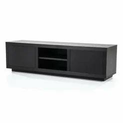Eleonora TV meubel Helsinki 160 cm 2-drs. - zwart Hot