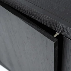 Eleonora TV meubel Helsinki 160 cm 2-drs. - zwart Hot