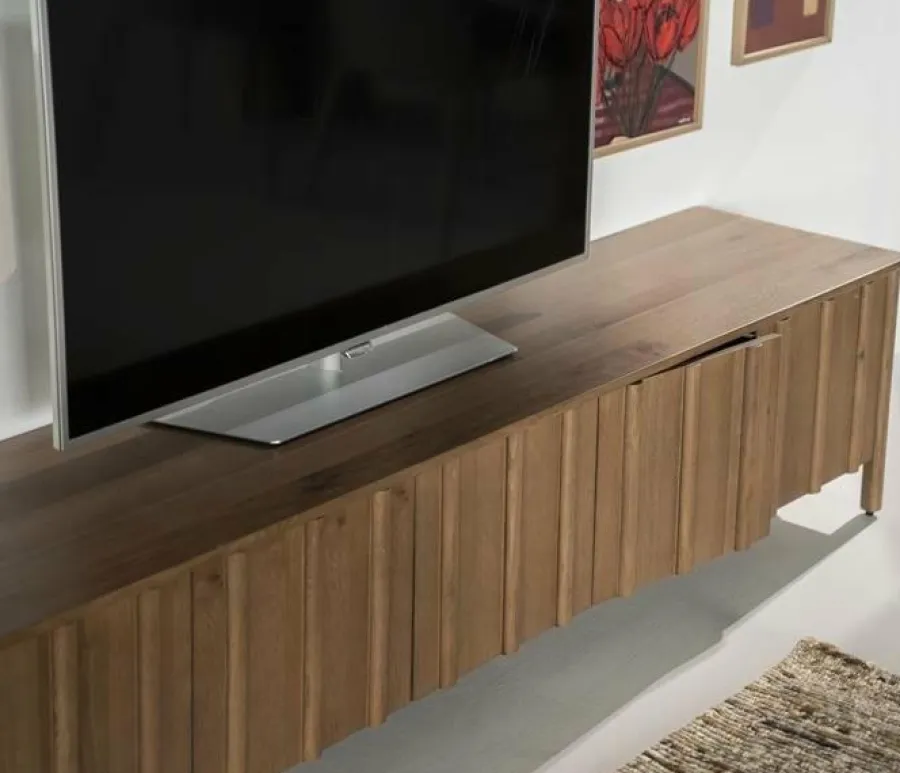 Eleonora TV meubel Jake 4 drs. - bruin Sale