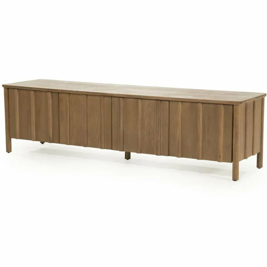 Eleonora TV meubel Jake 4 drs. - bruin Sale