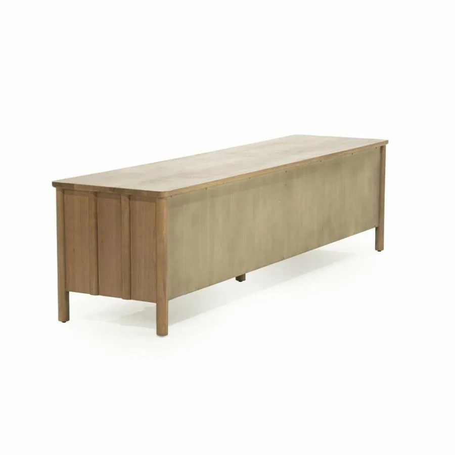 Eleonora TV meubel Jake 4 drs. - bruin Sale