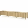 Eleonora TV meubel Jake 6 drs. - naturel Best