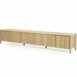 Eleonora TV meubel Jake 6 drs. - naturel Best