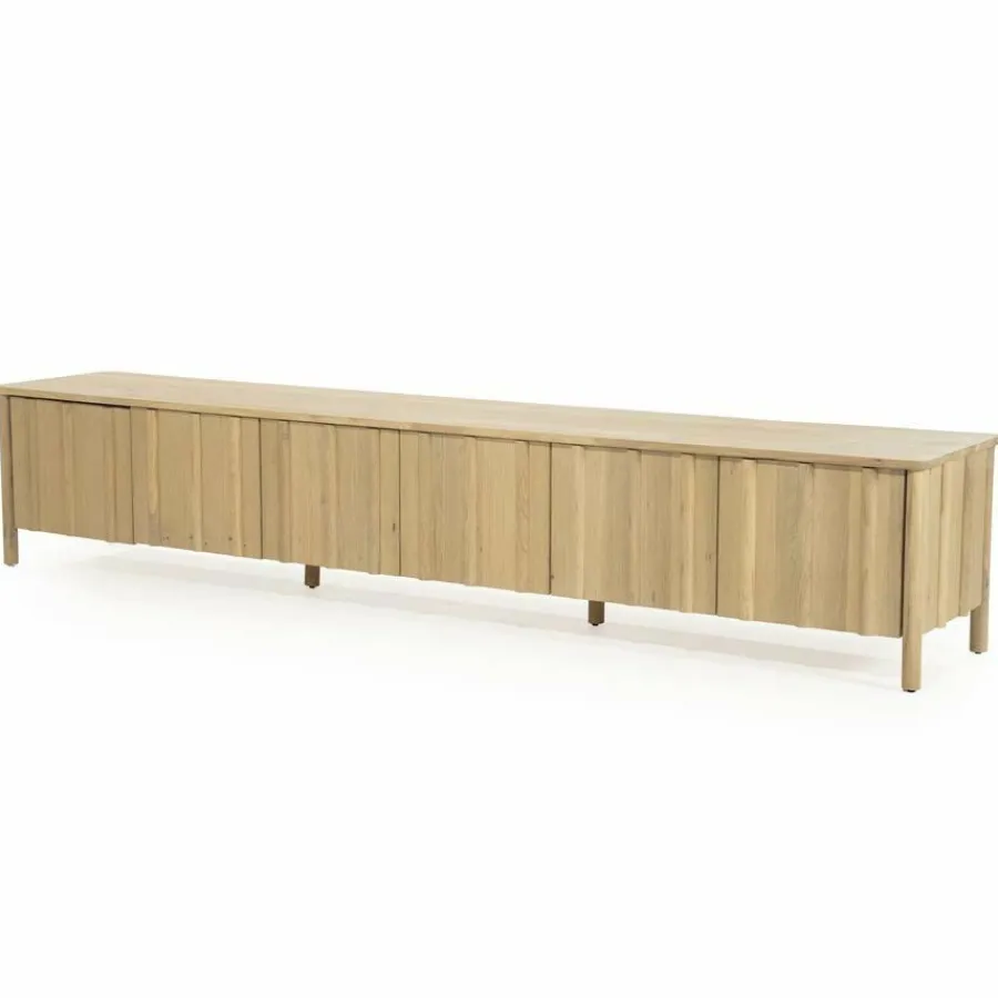 Eleonora TV meubel Jake 6 drs. - naturel Best
