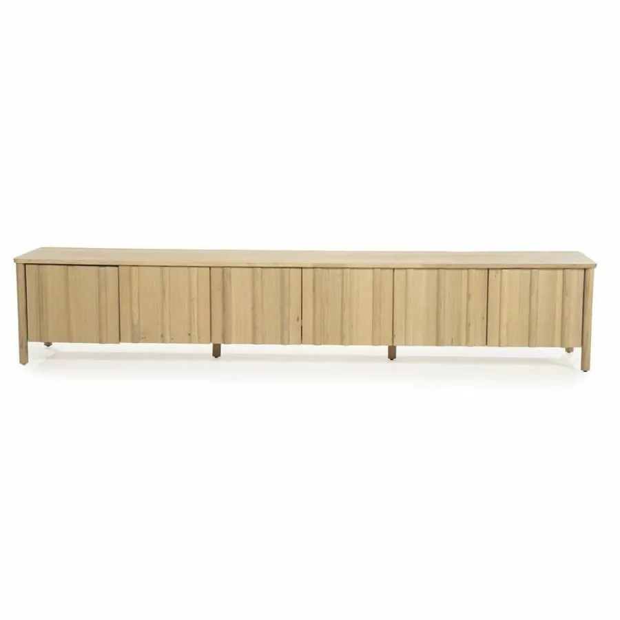 Eleonora TV meubel Jake 6 drs. - naturel Best