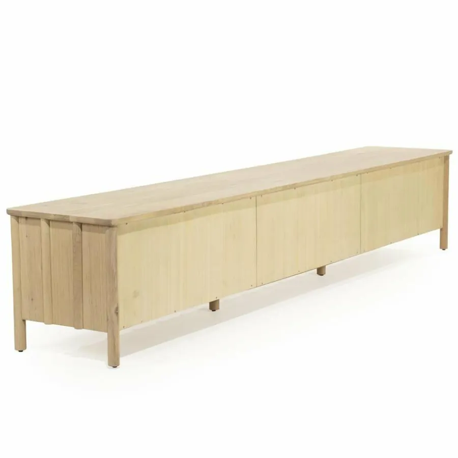 Eleonora TV meubel Jake 6 drs. - naturel Best