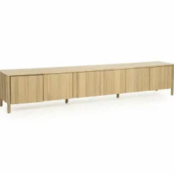 Eleonora TV meubel Jake 6 drs. - naturel Best