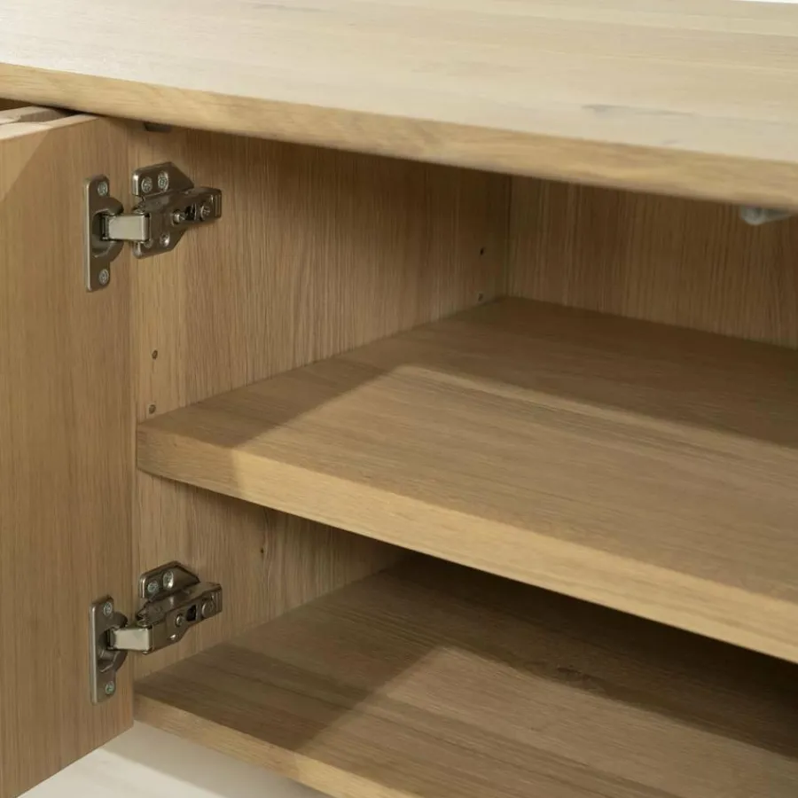 Eleonora TV meubel Jake 6 drs. - naturel Best