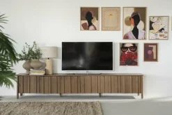 Eleonora TV meubel Jake 6 drs. - bruin New