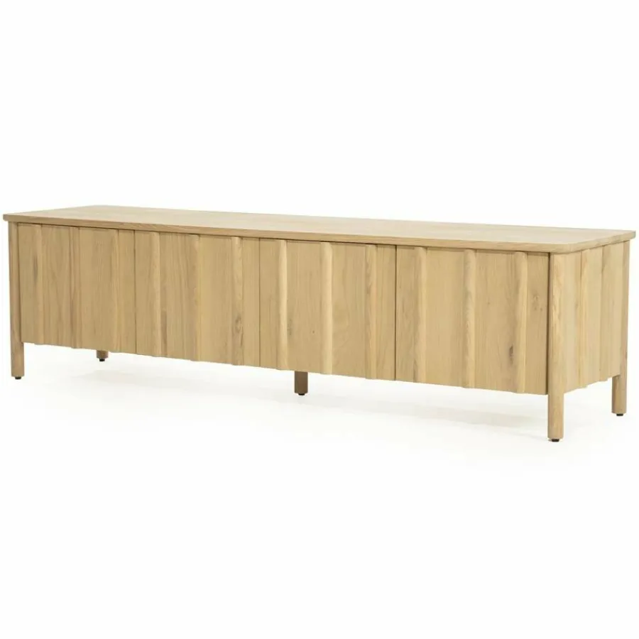 Eleonora TV meubel Jake 4 drs. - naturel Clearance