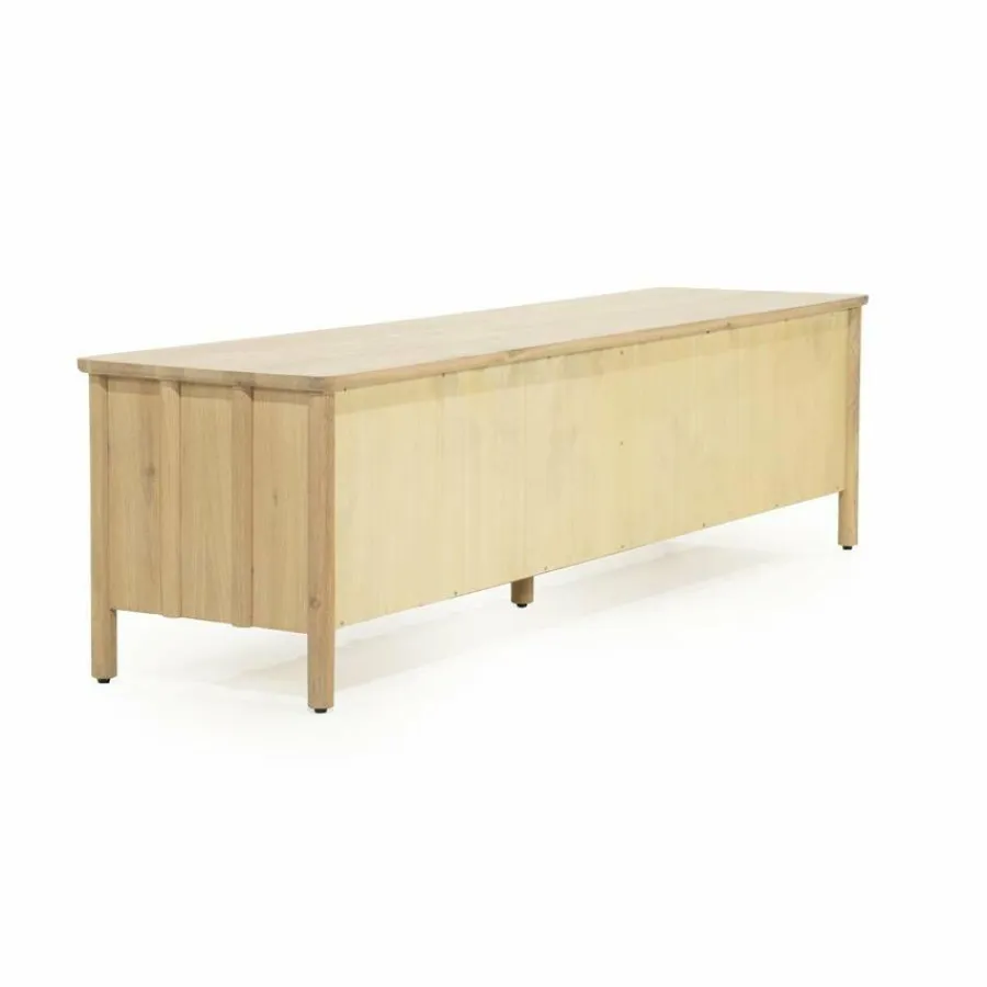 Eleonora TV meubel Jake 4 drs. - naturel Clearance