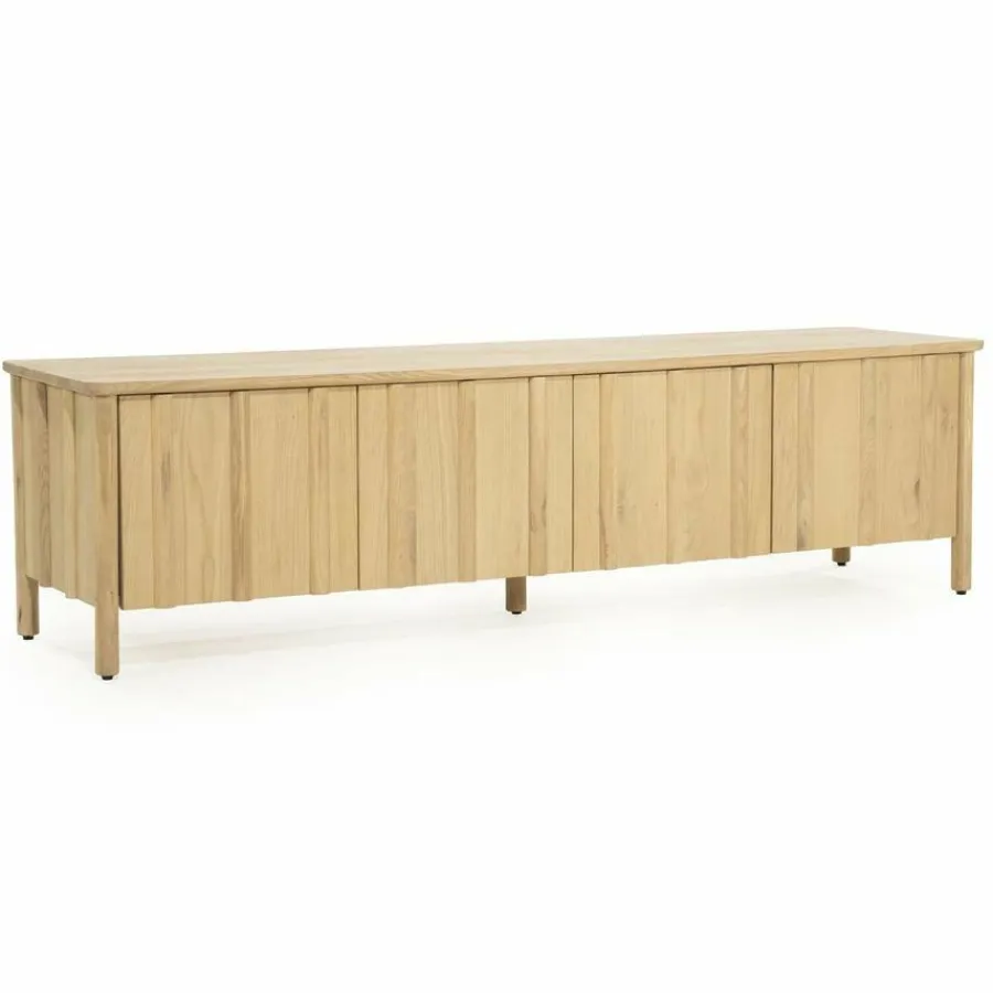 Eleonora TV meubel Jake 4 drs. - naturel Clearance