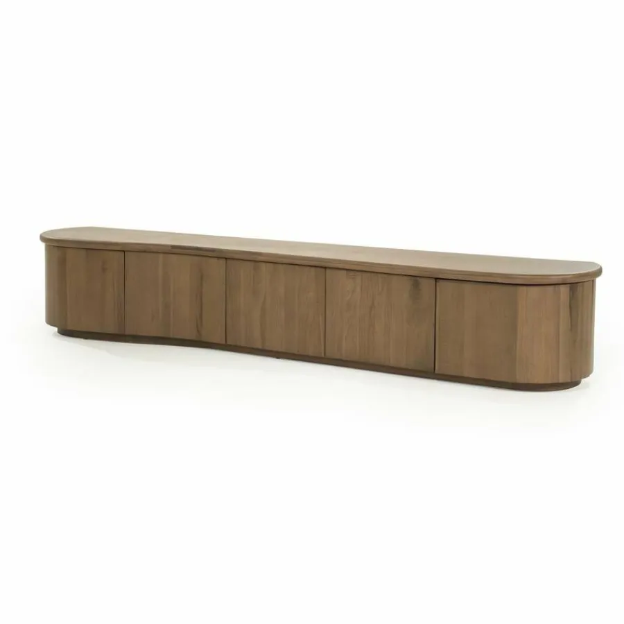 Eleonora TV meubel Josh 240 cm - bruin New
