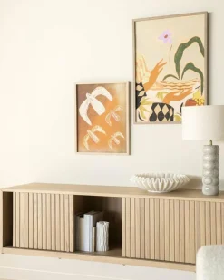 Eleonora TV meubel Milo 180 cm - naturel Outlet