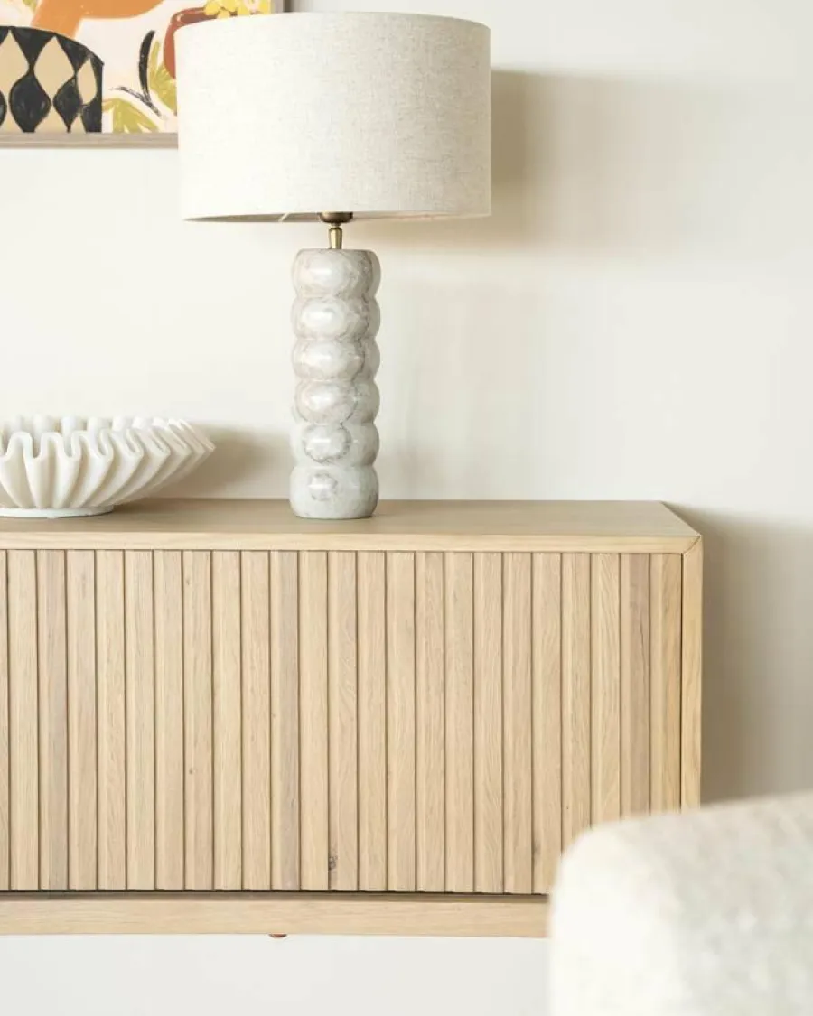 Eleonora TV meubel Milo 180 cm - naturel Outlet