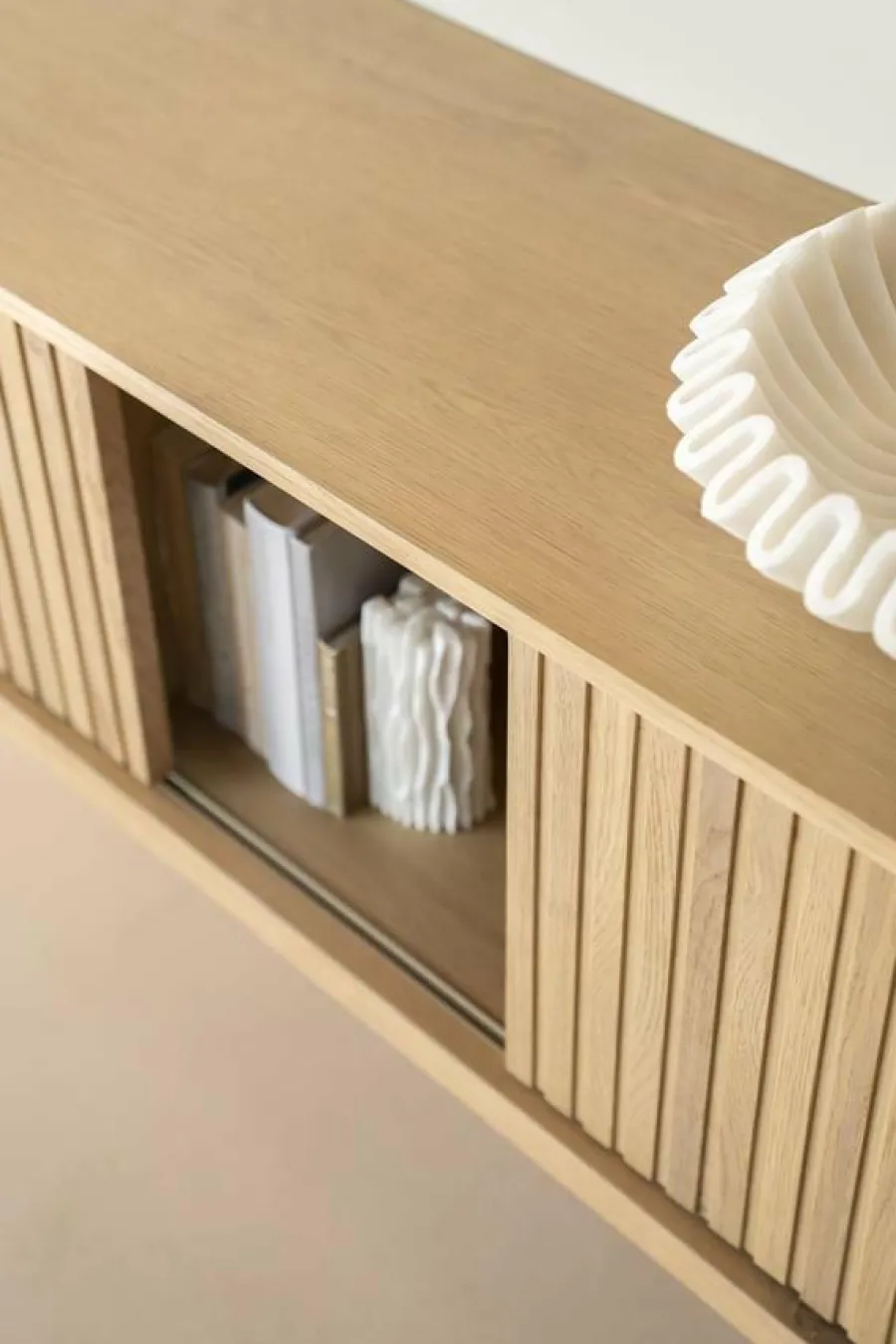 Eleonora TV meubel Milo 180 cm - naturel Outlet