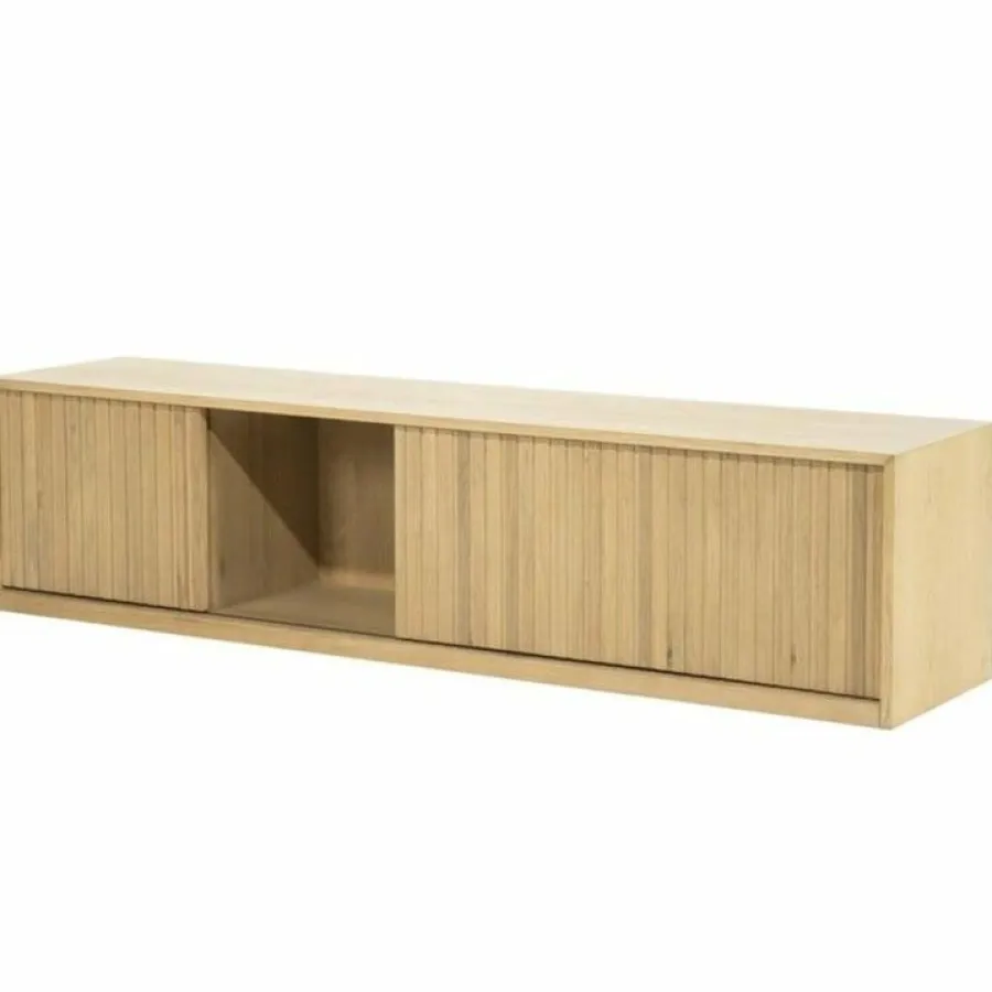 Eleonora TV meubel Milo 180 cm - naturel Outlet