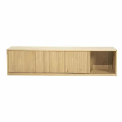 Eleonora TV meubel Milo 180 cm - naturel Outlet
