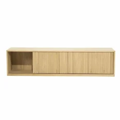 Eleonora TV meubel Milo 180 cm - naturel Outlet