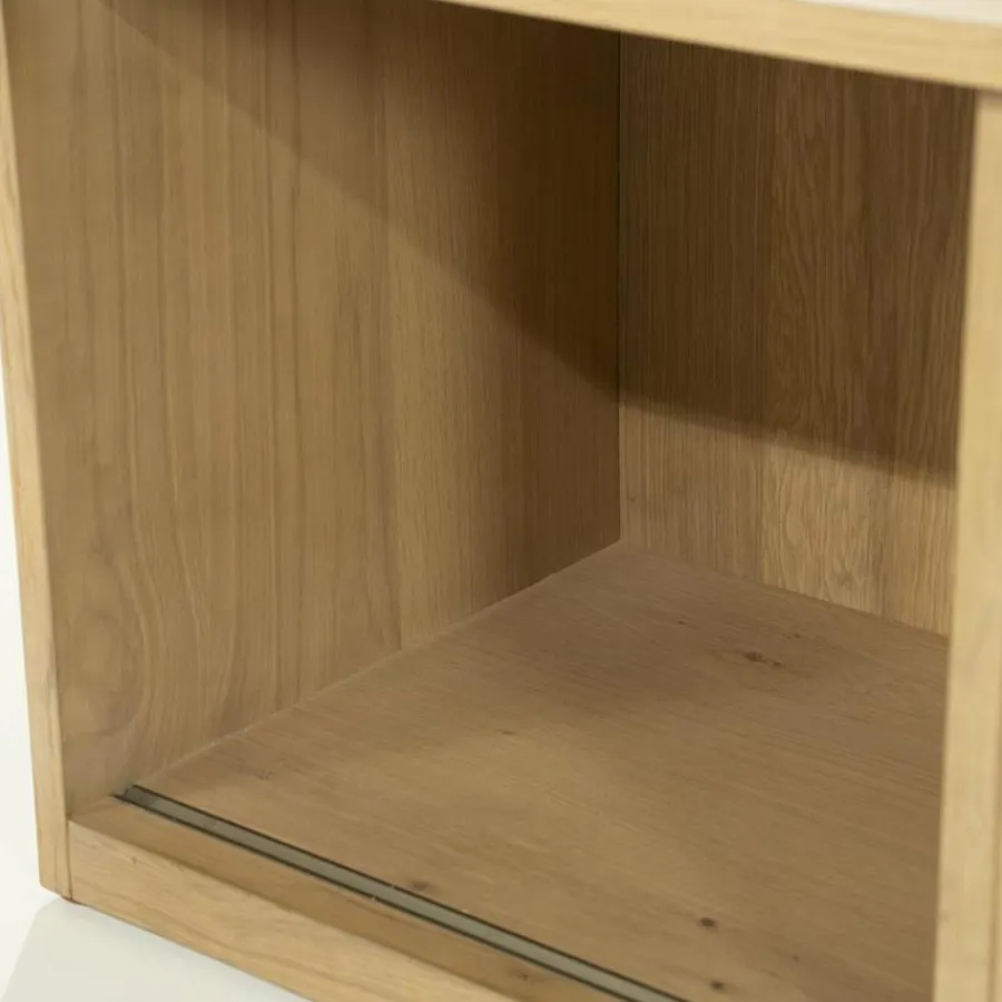 Eleonora TV meubel Milo 180 cm - naturel Outlet