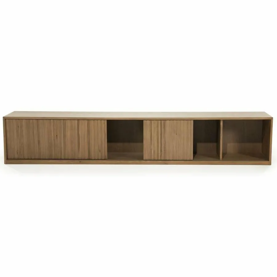 Eleonora TV meubel Milo 240 cm - bruin New