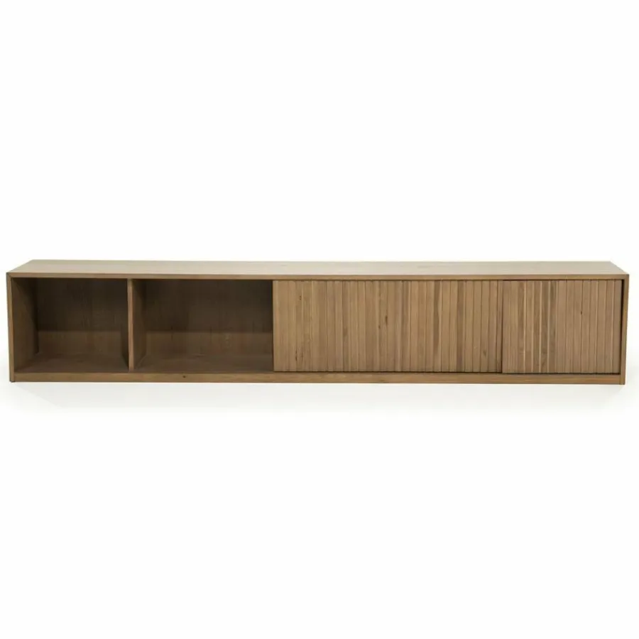 Eleonora TV meubel Milo 240 cm - bruin New