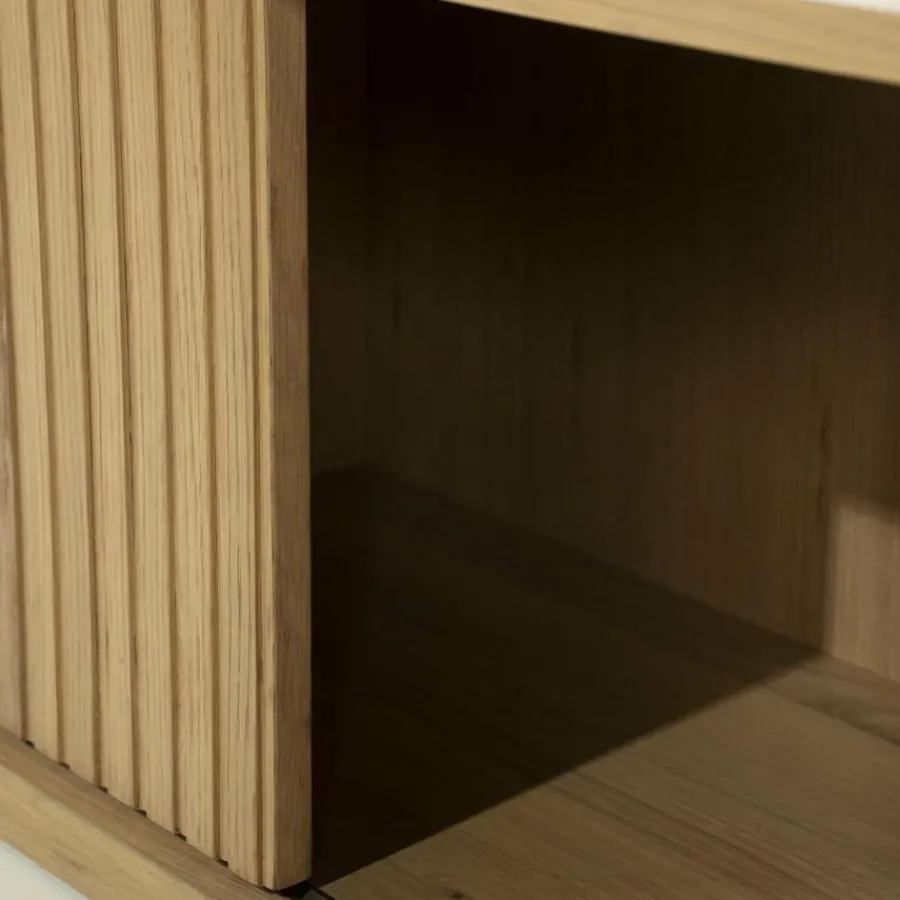 Eleonora TV meubel Milo 240 cm - naturel