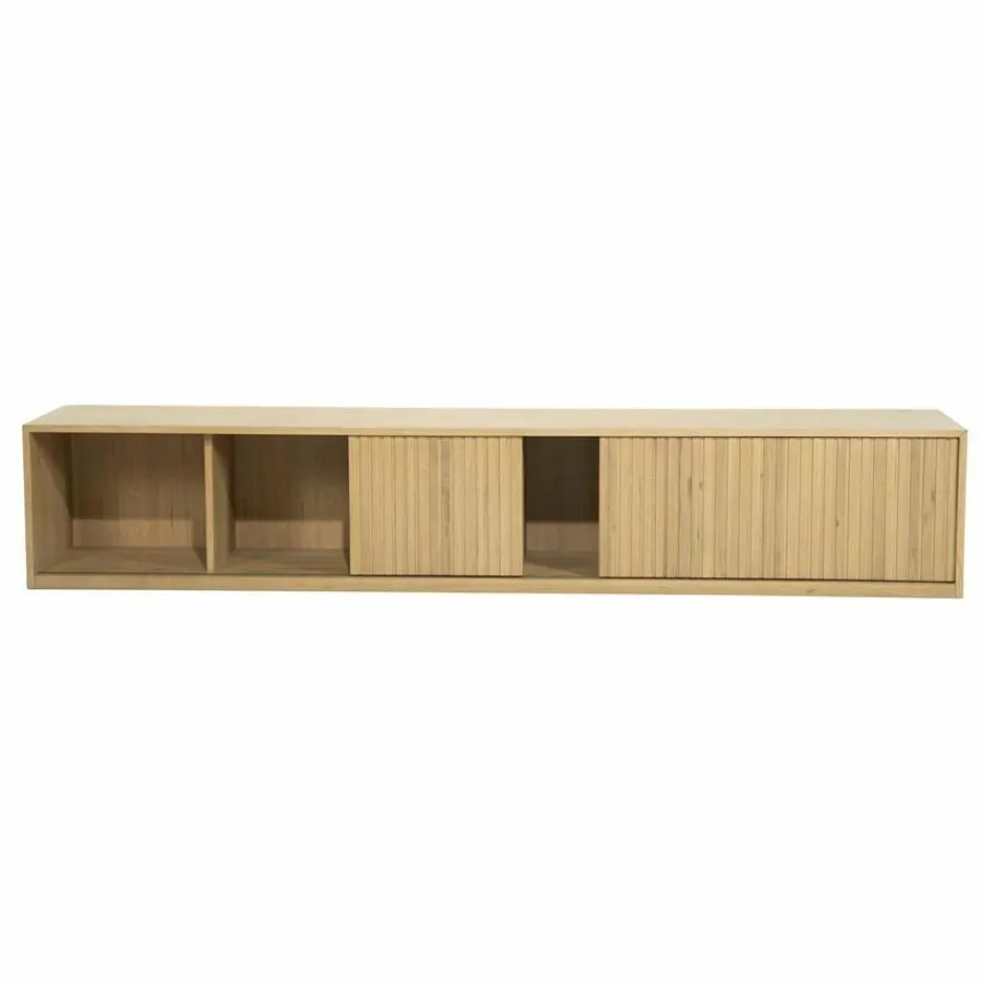 Eleonora TV meubel Milo 240 cm - naturel