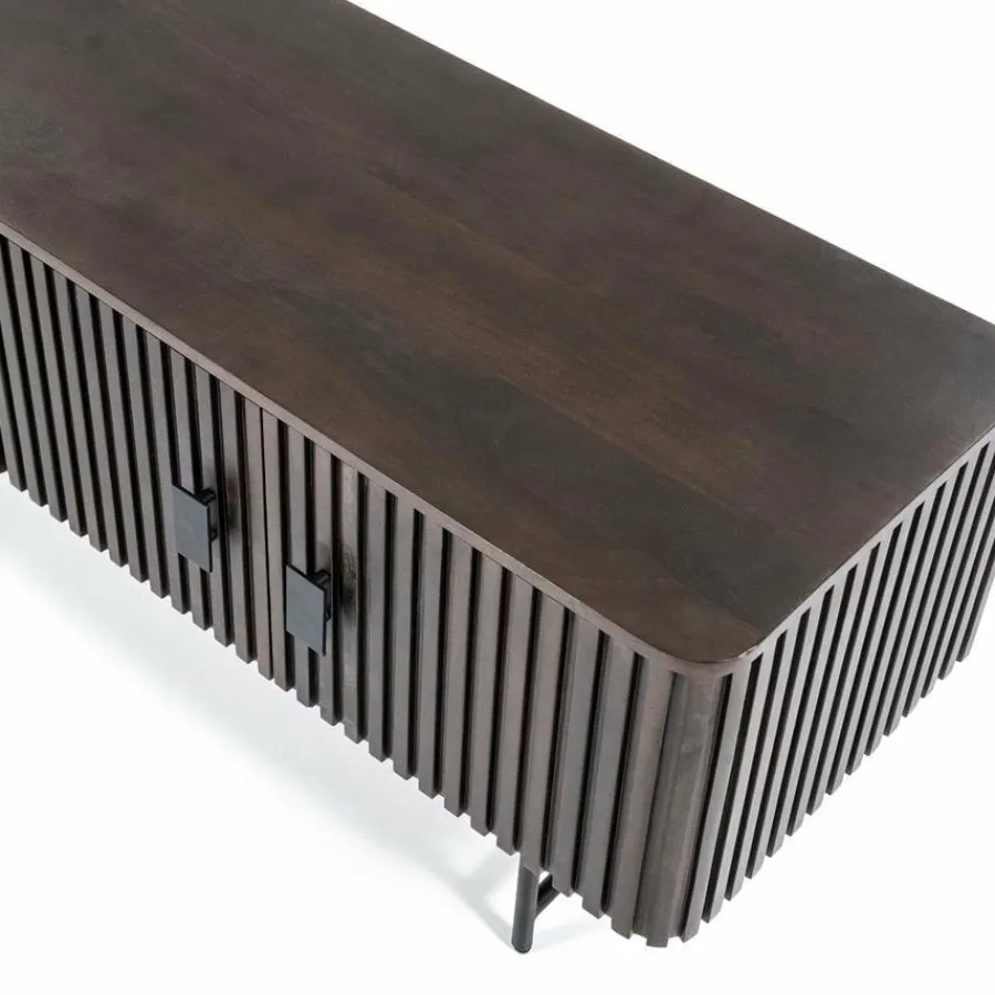 Eleonora TV meubel Remi 6-drs. - bruin Clearance