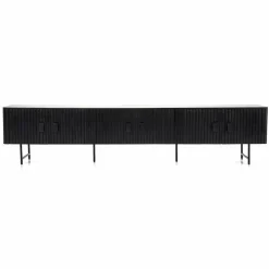 Eleonora TV meubel Remi 6-drs. - zwart Sale