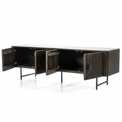 Eleonora TV meubel Remi 4-drs. - bruin New
