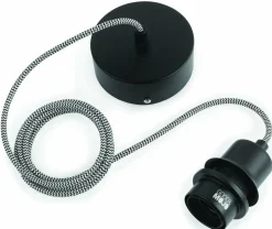 Good&Mojo Hanglamp Amazon recycled autoband met 1 kap zwart S Clearance