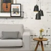 Good&Mojo Hanglamp Amazon recycled autoband met 3 kappen zwart S